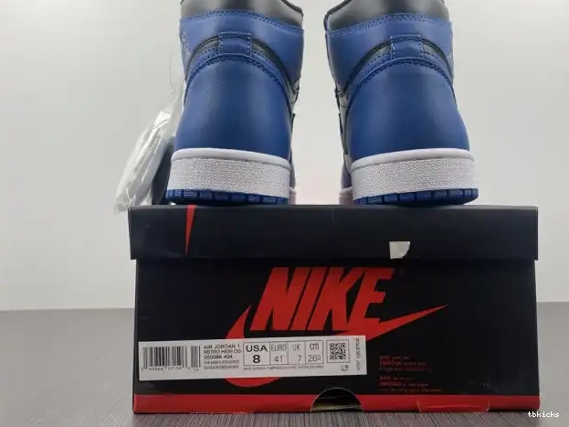 Rep TBkick Air 'Dark Retro High OG 555088-404 Marina Blue' Jordan 1 0317