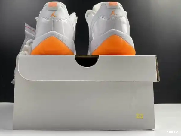 Rep TBkick AH7860-139 JORDAN 11 BRIGHT LOW RETRO CITRUS AIR 0317