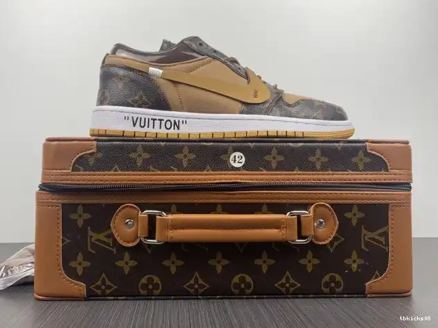 Cheap TBkick OW Air 1 AJ1 Jordan LOW x Off-Louis 0320
