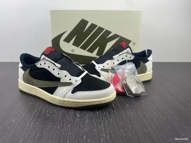 Rep TBkick 1 Low DZ4137-106 Air x WMNS Scott Jordan Olive Travis OG 0319