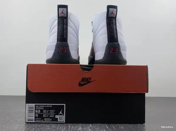 Rep TBkick Taxi Red Jordan 12 CT8013-162 Air 0322