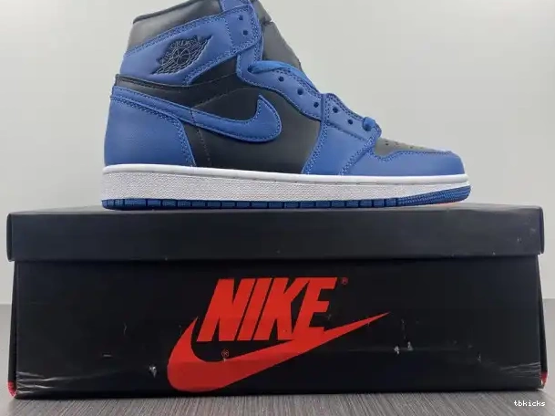 Rep TBkick Air 'Dark Retro High OG 555088-404 Marina Blue' Jordan 1 0317