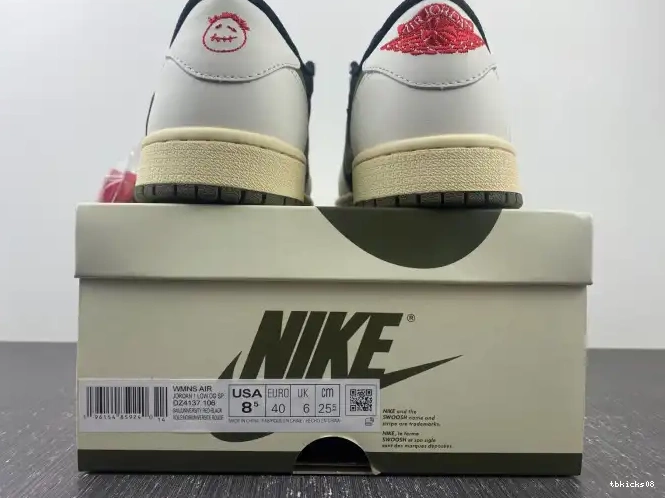 Rep TBkick 1 Low DZ4137-106 Air x WMNS Scott Jordan Olive Travis OG 0319