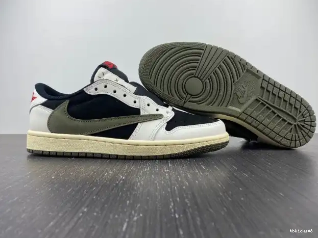 Rep TBkick 1 Low DZ4137-106 Air x WMNS Scott Jordan Olive Travis OG 0319