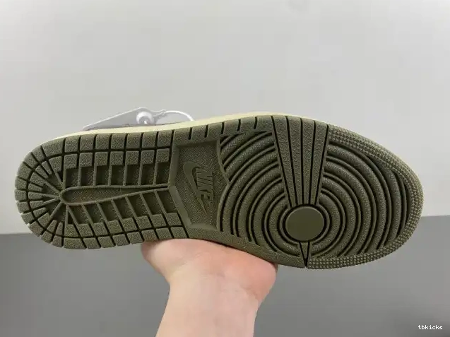 Reps TBkick TRAVIS X SCOTT MEDIUM DM7866-200 OG JORDAN AIR LOW 1 OLIVE 0315
