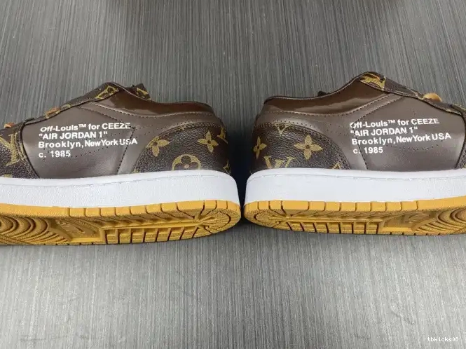 Cheap TBkick OW Air 1 AJ1 Jordan LOW x Off-Louis 0320