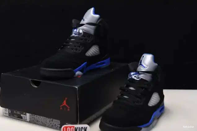 Reps TBkick Jordan 5 Racer CT4838-004 Air Blue 0322