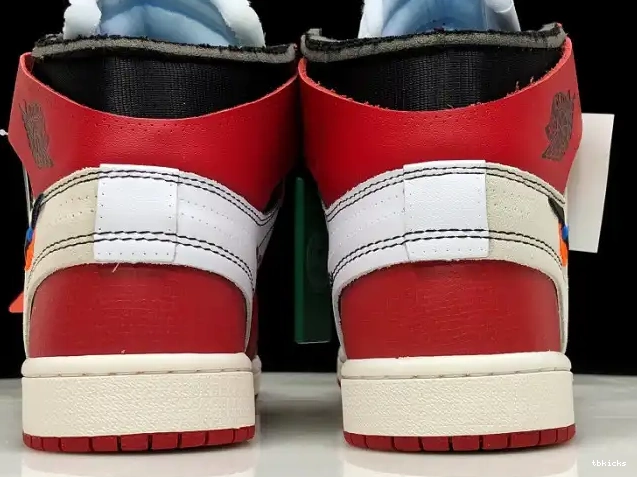 Reps TBkick Off-White 1 Air Ten Retro The AA3834-101 Chicago Jordan 0318